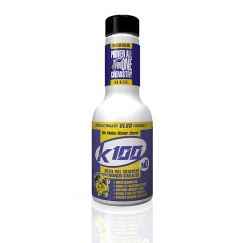 K100 - K100 Diesel Fuel Treatment with Enhanced Stabilizers - 8oz. - 406-DISC