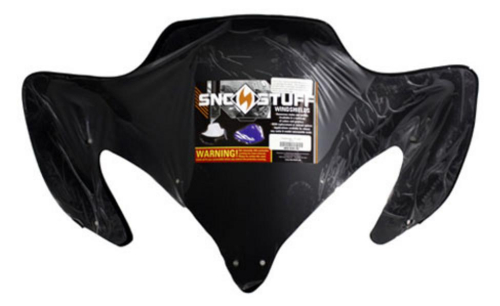 SNO Stuff - SNO Stuff Windshield - Low - Black - 450-656-50