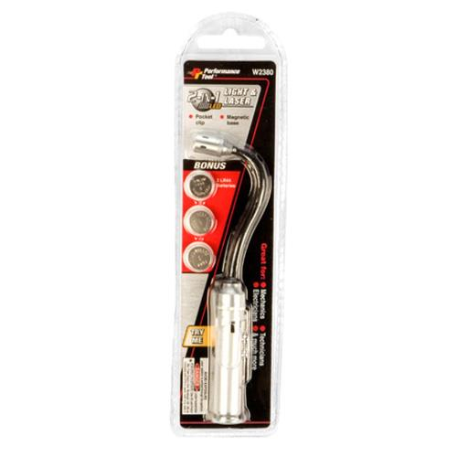 Performance Tools - Performance Tools 2 in 1 LED Light & Laser - W2380
