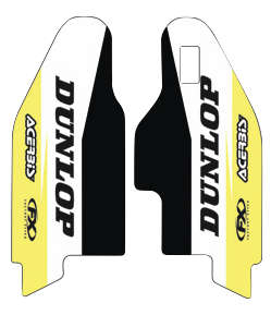 Factory Effex - Factory Effex Lower Fork Graphics - Sponsor - 19-40450