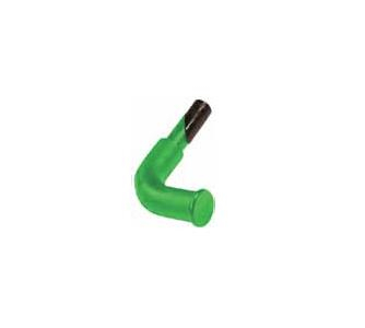 Holeshot - Holeshot Ultra Hook Plastic Bar Hook - 90 Degree Bend - Green - 40107037