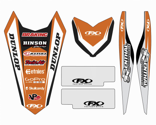 Factory Effex - Factory Effex Trim Kit - KTM - 17-50520