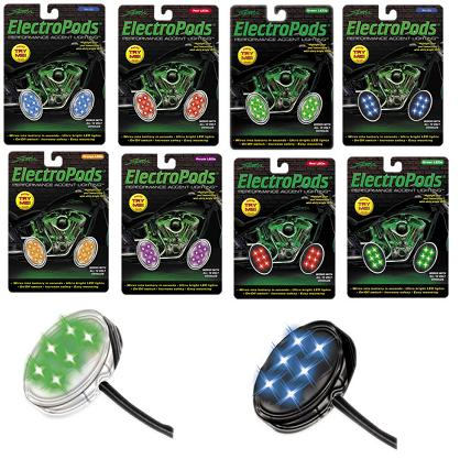 Street FX - Street FX Electropods Oval Lightpod - Orange/Black - 1042521