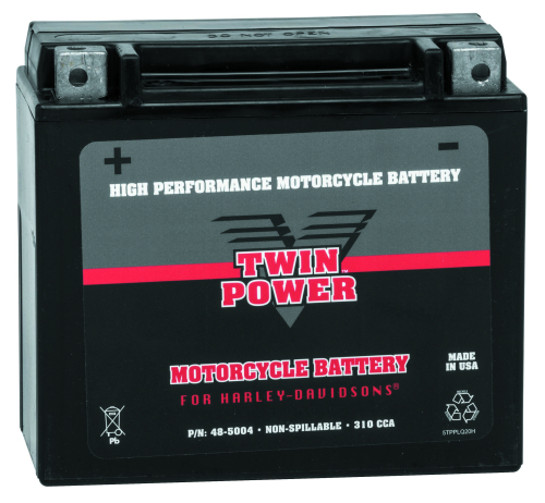 Twin Power - Twin Power High Performance Factory Activated AGM Battery - TPWM72RBH