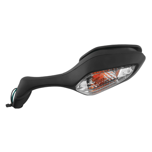 BikeMaster - BikeMaster OEM Replacement Mirror - Left - Black - 600341