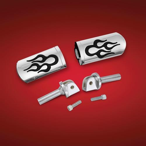 Show Chrome - Show Chrome Driver Footpeg Set - Flame - 21-523P