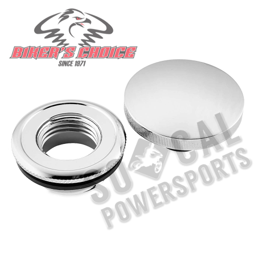 Bikers Choice - Bikers Choice Gas Caps With Paint Protector - Set - 493212