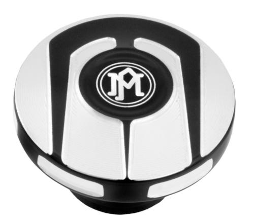 Performance Machine - Performance Machine Scallop Custom Gas Cap - Contrast Cut - 0210-2071SCA-BM