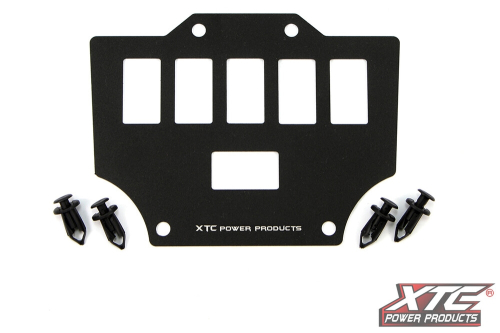 XTC Power Products - XTC Power Products Dash 6 Switch Mount Plates - SP-6SW-HT