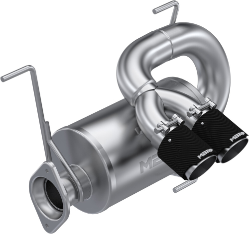 MBRP - MBRP Power Tech 4 Slip-On - Stainless Steel - AT-9533PT