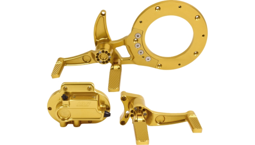 Hawg Halters Inc - Hawg Halters Inc Mid Control - Gold - MCK-FH21GS-FK