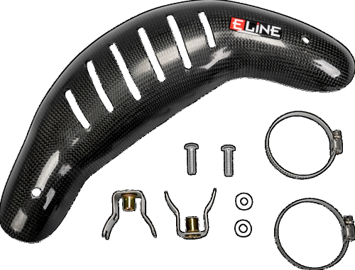 E Line - E Line Carbon Fiber Heat Shield - MHS45019F