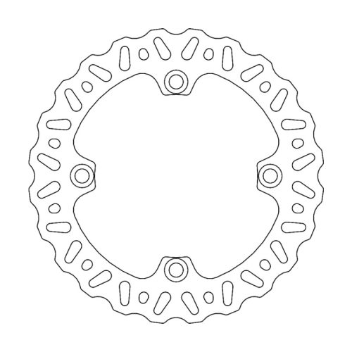 Moto-Master - Moto-Master Nitro Series Brake Disc - 110715-PU