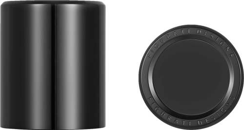 Figurati Designs - Figurati Designs Docking Hardware Cover - Black Smooth - FD65-DC-2530-BK