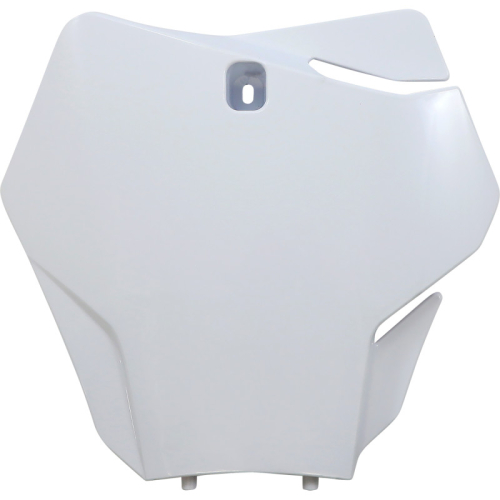 UFO Plastics - UFO Plastics Front Number Plate - White - GG07130-041