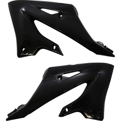 UFO Plastics - UFO Plastics Radiator Shroud - Black - YA04876-001