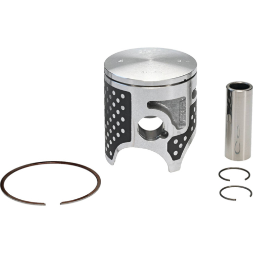 Vertex - Vertex Cast Race Evolution Piston Kit - Standard Bore 48.44mm - 24582A