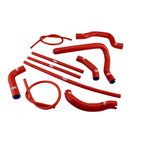SAMCO Sport - SAMCO Sport Radiator Hose Kit - Red - Ducati - DUC35-RD