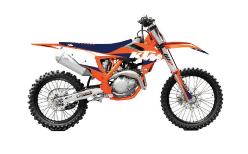 DCOR - DCOR 2023 KTM Racing Graphics Complete Kit - Black - 20-30-225