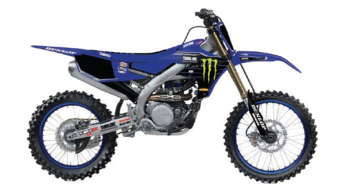 DCOR - DCOR 2023 MEY Yamaha Graphics Complete Kit - Black - 20-50-403