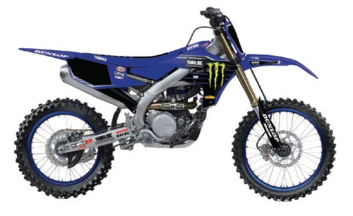 DCOR - DCOR 2023 MEY Yamaha Graphics Complete Kit - White - 20-50-703