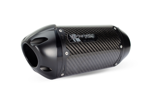 Two Brothers Racing - Two Brothers Racing S1R 3K Black Serires Slip-On - Stainless Steel Muffler - 005-4660405-S1B
