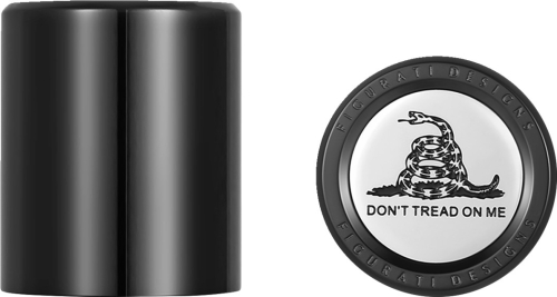 Figurati Designs - Figurati Designs Docking Hardware Cover - Black with Dont Tread On Me - FD40-DC-2530-BK