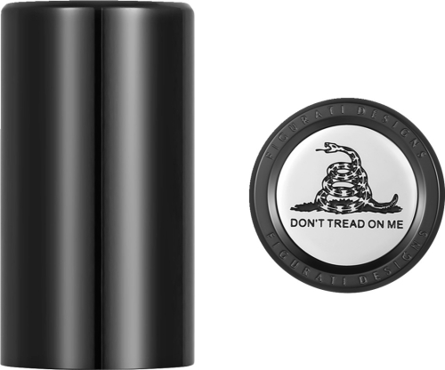 Figurati Designs - Figurati Designs Docking Hardware Cover - Black with Dont Tread On Me - FD40-DC-2545-BK