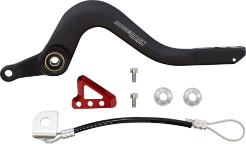 Moose Racing - Moose Racing Brake Pedal - Red - 82-0605-21-10