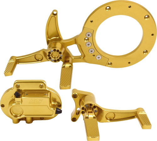 Hawg Halters Inc - Hawg Halters Inc Dominator Mid-Control Kit - Gold - MCK-FC21GS-FK