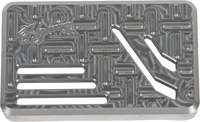 Hofmann - Hofmann Billet Brake Pedal Pad - Raw - HDB-1010R
