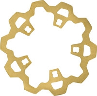 Lyndall Racing Brakes - Lyndall Racing Brakes Enforcer One Piece Rotor - Gold - 3-232
