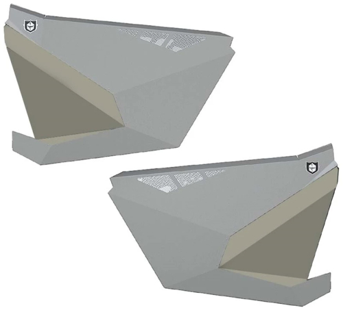 Pro Armor - Pro Armor Suicide Doors without Cut Outs - Ghost Gray - P2217D003GG