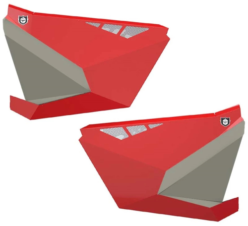 Pro Armor - Pro Armor Suicide Doors without Cut Outs - Red - P2217D003RD