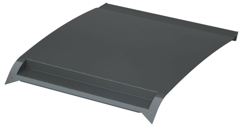 Pro Armor - Pro Armor Pro XP Aluminum Roof with Light Bar Pocket - Titanium Metallic - P199R138TM