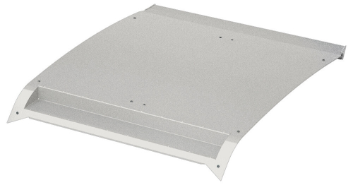 Pro Armor - Pro Armor Pro XP Aluminum Roof with Light Bar Pocket - Turbo Silver - P199R138TS