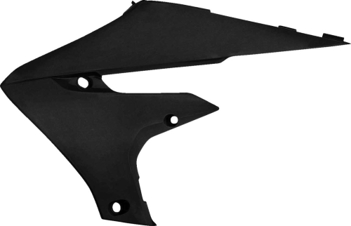Acerbis - Acerbis Radiator Shroud - Black Metallic - 2685877440