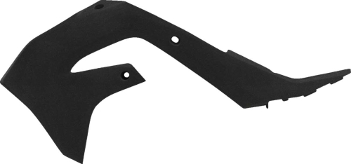 Acerbis - Acerbis Radiator Shroud - Black Metallic - 2736307440