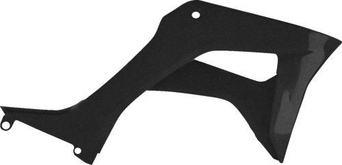 Acerbis - Acerbis Radiator Shroud - Black Metallic - 2872667440