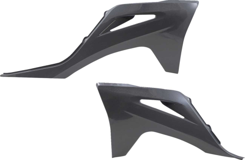 Acerbis - Acerbis Radiator Shroud - Gray Metallic - 2872737297