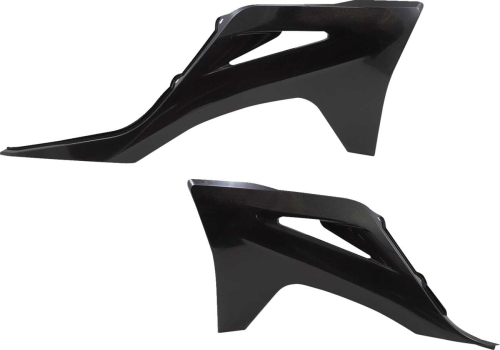 Acerbis - Acerbis Radiator Shroud - Black Metallic - 2872737440