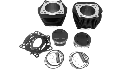 Revolution Performance - Revolution Performance Monster Big Bore Kit (139in.) - Bore 4-3/8in. - 11.2:1 Compression - Black - RP201-613W