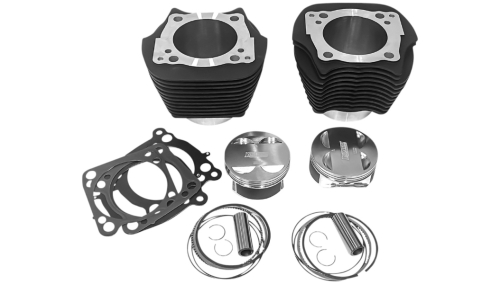 Revolution Performance - Revolution Performance Bolt-On Big Bore Kit (124in.) - Bore 4-1/4in. - 11.2:1 Compression - Black - RP201-603W