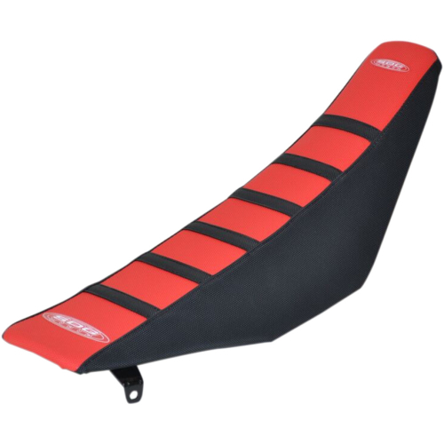 SDG - SDG 6-Rib Gripper Seat Covers - Red Cover/Black Sides w/Black Ribs - 95947KRK