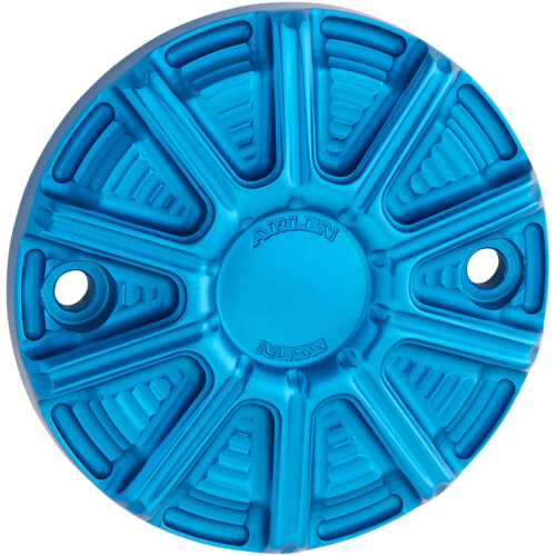 Arlen Ness - Arlen Ness Ness-Tech Points Cover - 10-Gauge - Blue Anodized - 700-011