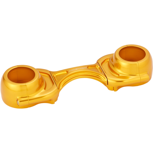 Arlen Ness - Arlen Ness Method Fork Brace - 39mm - Gold - 20-368