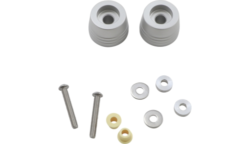 Kuryakyn - Kuryakyn Lodestar Handlebar Slider - Silver - 3850