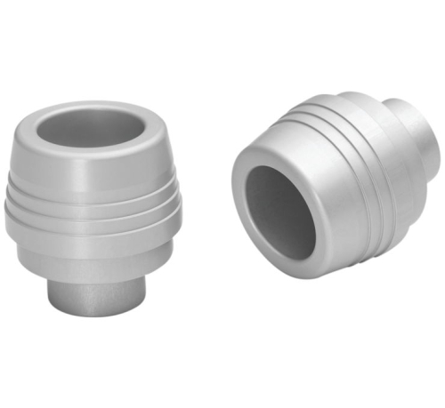 Kuryakyn - Kuryakyn Lodestar Handlebar Sliders - Silver - 3806