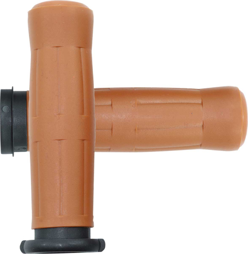 Avon Grips - Avon Grips Old School Grip - H-D with Throttle Slide - Tan - OLD-69-TAN-FLY