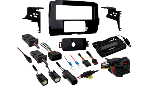 Saddle Tramp - Saddle Tramp Single DIN Install Kit - BC-SDPPAK